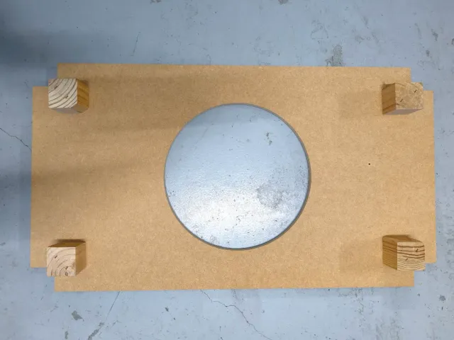 Tablero Mesa Camilla Brasero Madera