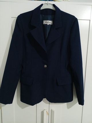 Americana Buloni's Mujer Talla 42 Azul