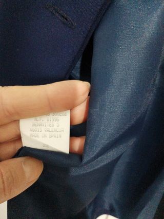 Americana Buloni's Mujer Talla 42 Azul