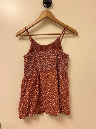 Blusa burdeos Massimo Dutti