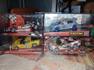 36 Coches Scalextric en sus cajas