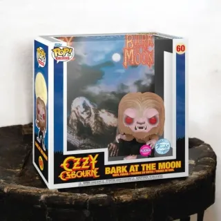 Funko Pop! Ozzy Osbourne Bark at the Moon Flocked