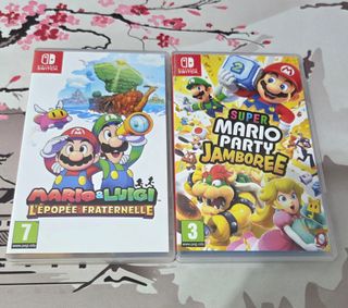 Mario & Luigi Conexion Fraternal y Party Jamboree