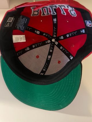 Gorra Chicago Bulls New Era Roja y Negra