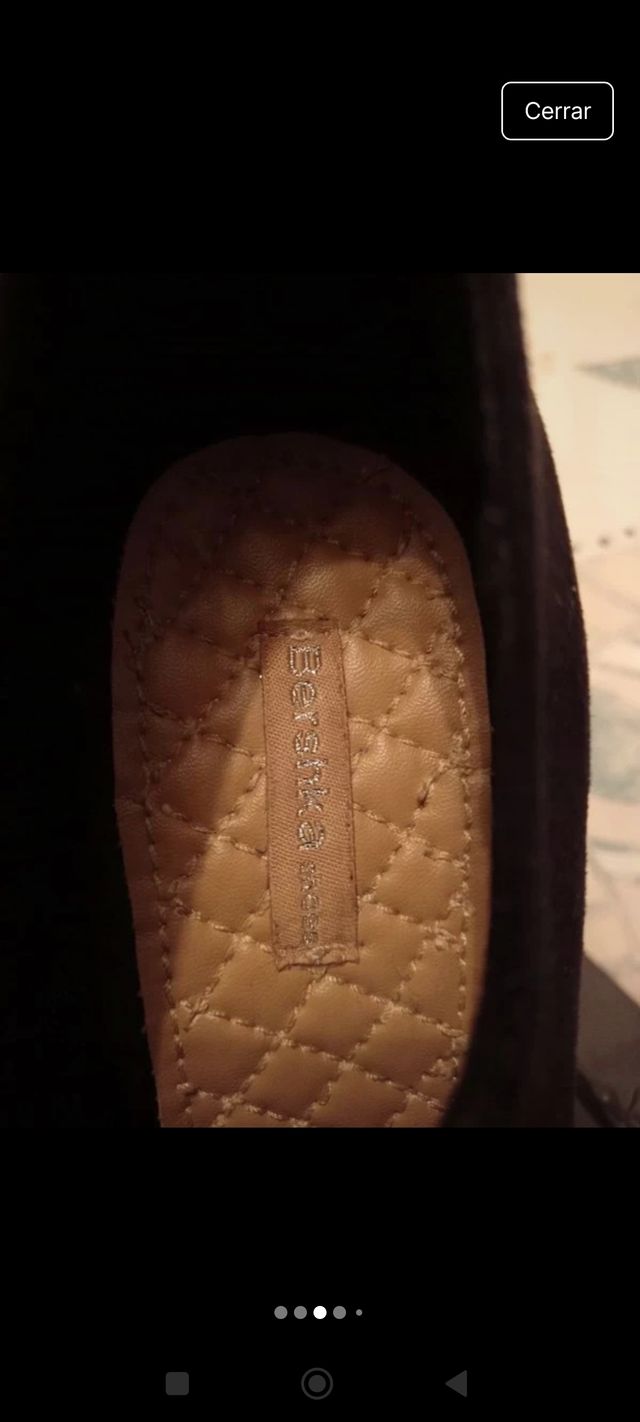 Botines tacón Bershka Talla 41