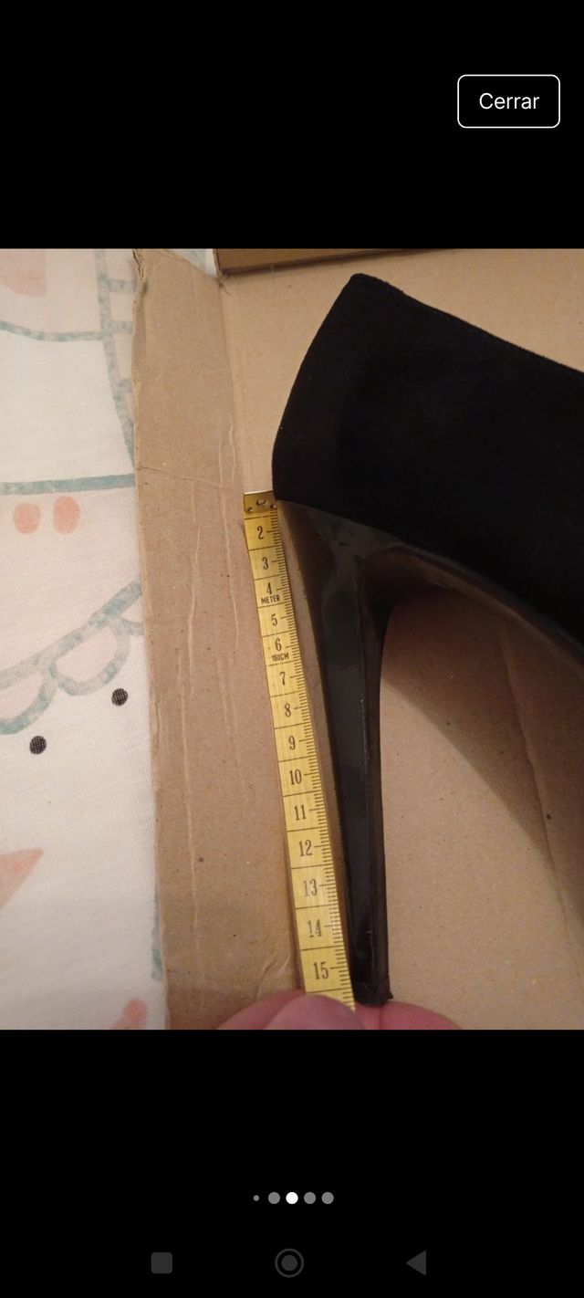 Botines tacón Bershka Talla 41