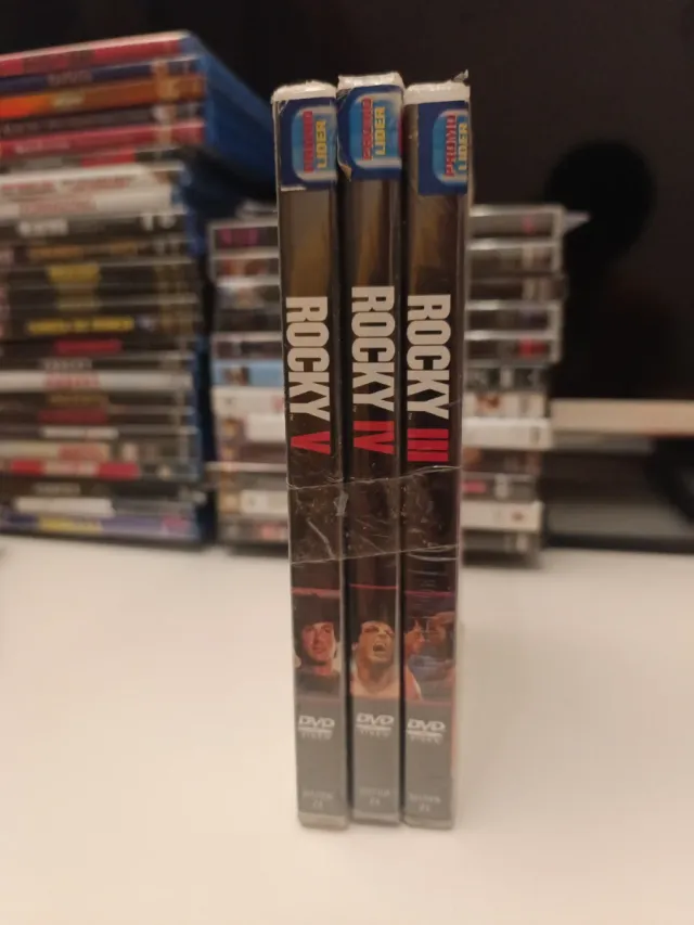 Pack Rocky III, IV, V DVD