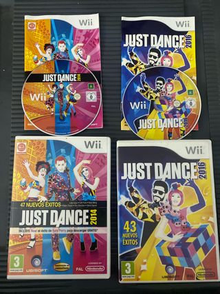 Pack 2 Juegos Just Dance Wii 2014 y 2016