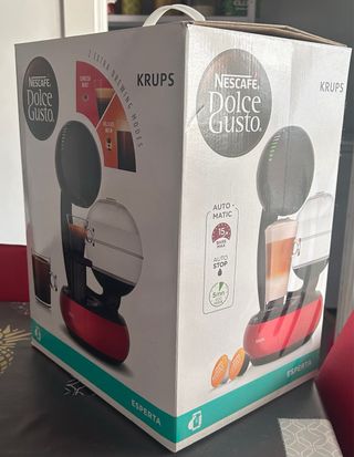 Cafetera Krups Dolce Gusto sin usar