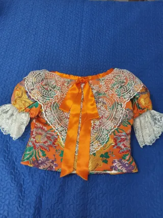 Traje de Fallera Valenciana Multicolor