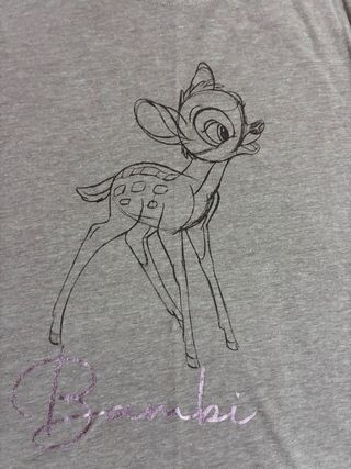 Camiseta Bambi Primark Talla S
sin estrenar 

