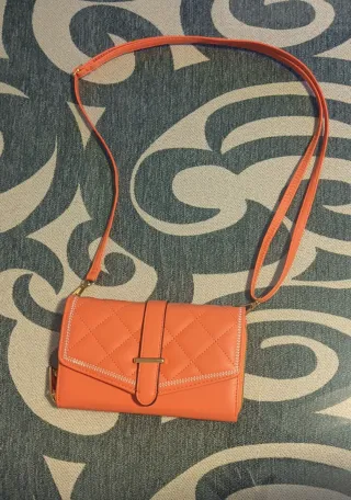 Bolso/monedero naranja