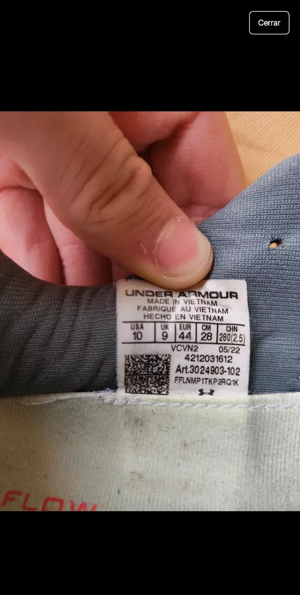 Zapatillas Under Armour Flow Azules y Verdes