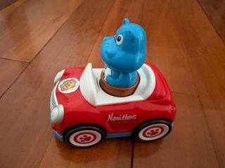 Caracol de juguete de madera + Coches de juguete