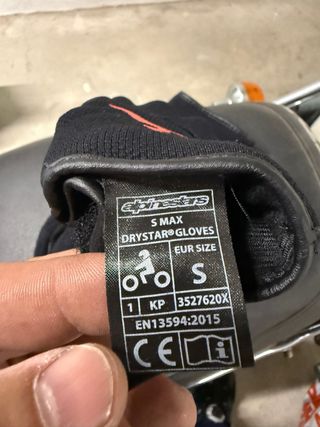 Guantes Alpinestars Drystar Talla S