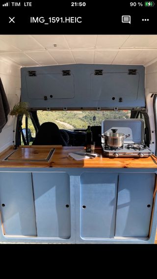 Furgoneta camper Ford Transit