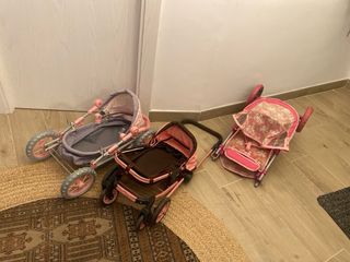 Culle e passeggini per bambole