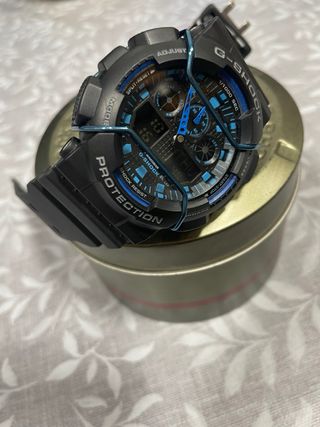 Reloj Casio G-Shock GA 100 azul