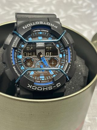 Reloj Casio G-Shock GA 100 azul