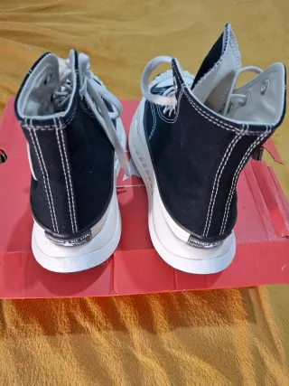 Converse Chuck 70 At-cx-hi Canvas Negro,talla 37