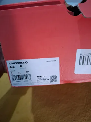 Converse Chuck 70 At-cx-hi Canvas Negro,talla 37