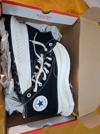 Converse Chuck 70 At-cx-hi Canvas Negro,talla 37