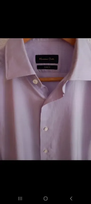 Camisa hombre Massimo Dutti Talla 38 entallada