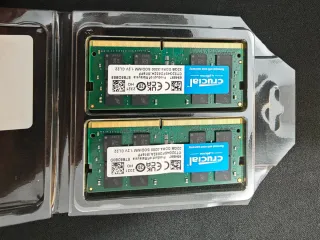 2x Crucial 32GB DDR4 3200MHz SODIMM RAM