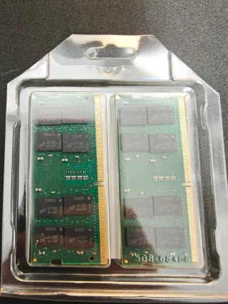 2x Crucial 32GB DDR4 3200MHz SODIMM RAM