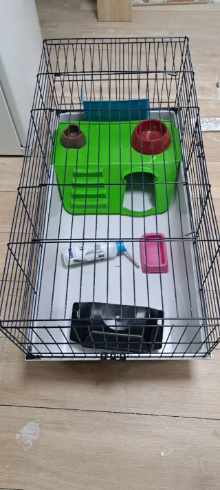 Jaula para conejos y pequeños animales