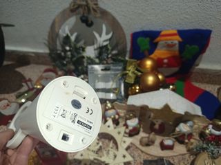 Lote de adornos navideños