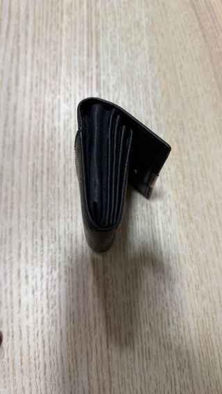Cartera Pizano Piel Negra Pequeña