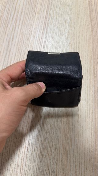 Cartera Pizano Piel Negra Pequeña