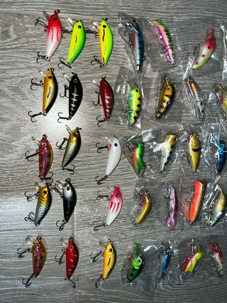 Kit 74 Señuelos Pesca
