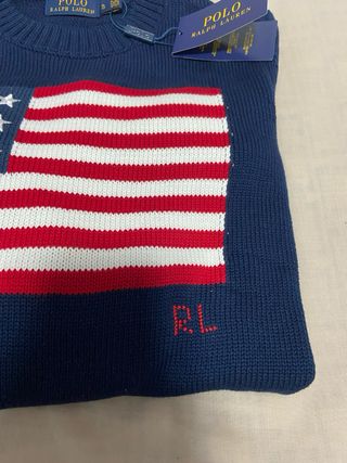 Jersey Polo Ralph Lauren Bandera USA Talla S