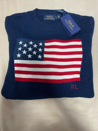 Jersey Polo Ralph Lauren Bandera USA Talla S
