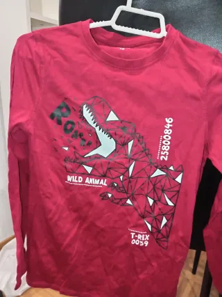 Camiseta manga larga niño