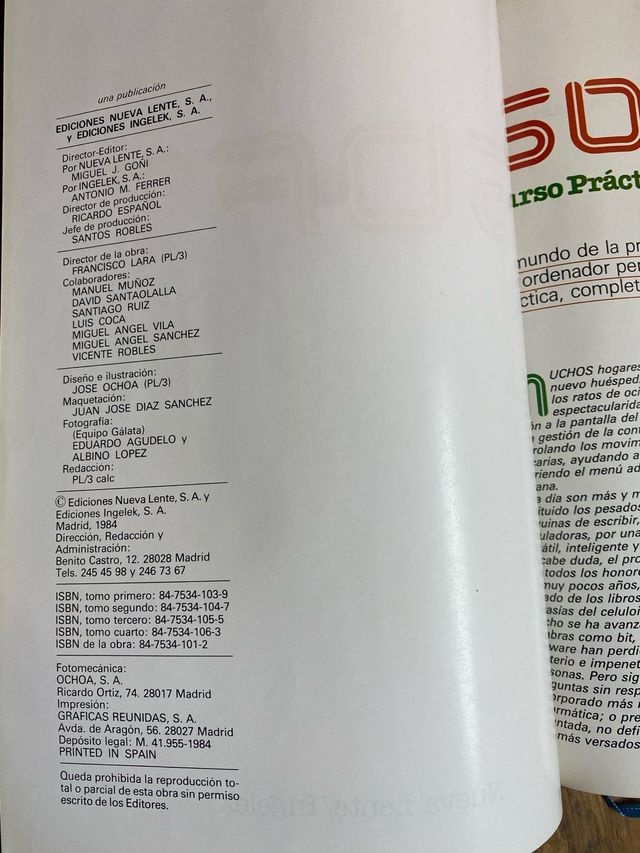 Tomo 1 Enciclopedia Software. Ingelek