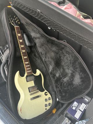 Gibson SG 61 Blanca 2013 ( cambio lespaul/335)