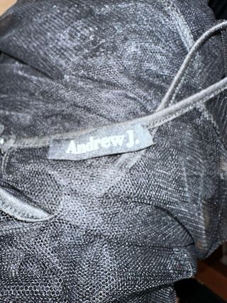 Vestito pizzo nero elegante tg 42