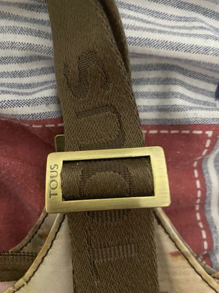 Bolso Tous Beige y Marrón