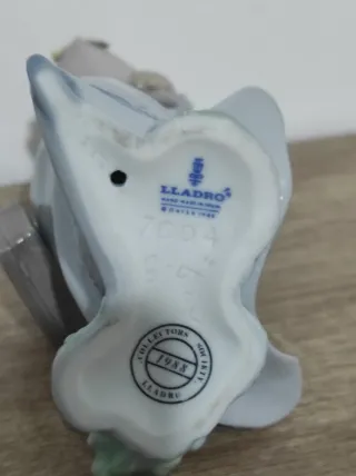 Figura Lladro . Flores a la maestra .