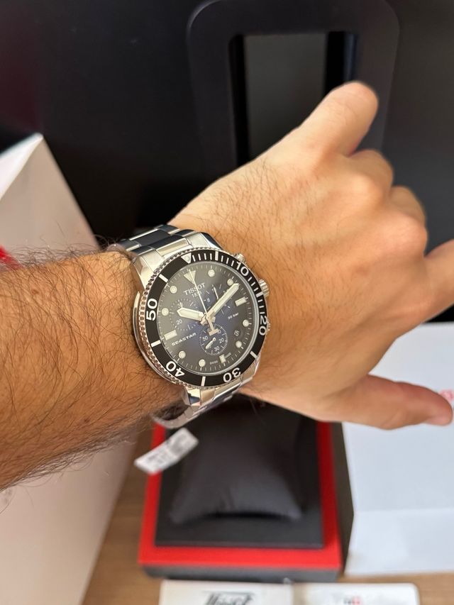 Tissot Seastar 1000 Cronógrafo Azul