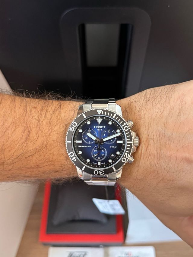 Tissot Seastar 1000 Cronógrafo Azul