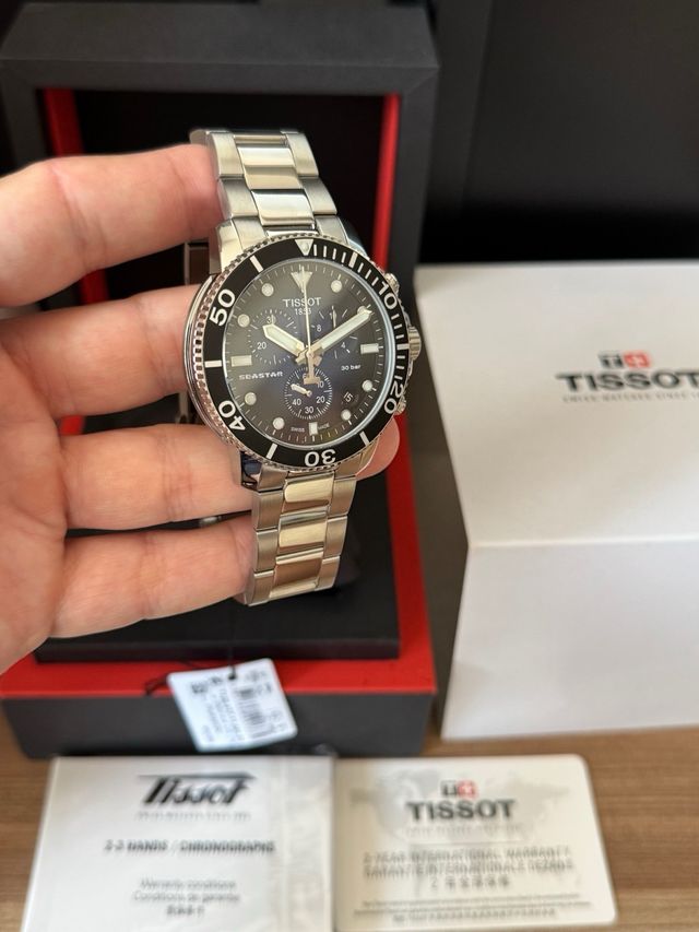 Tissot Seastar 1000 Cronógrafo Azul