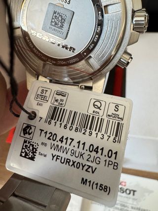 Tissot Seastar 1000 Cronógrafo Azul