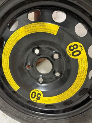 Rueda de repuesto SEAT Leon 2007