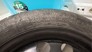 Rueda de repuesto SEAT Leon 2007
