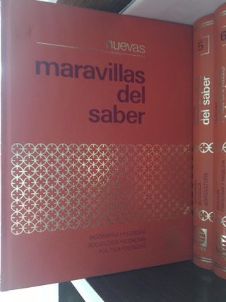 Enciclopedias “nuevas maravillas del saber”