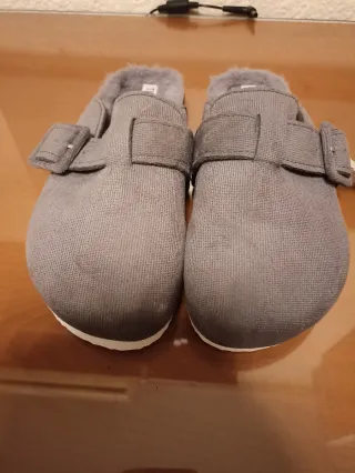 Zapatillas TEX Talla 36 Gris